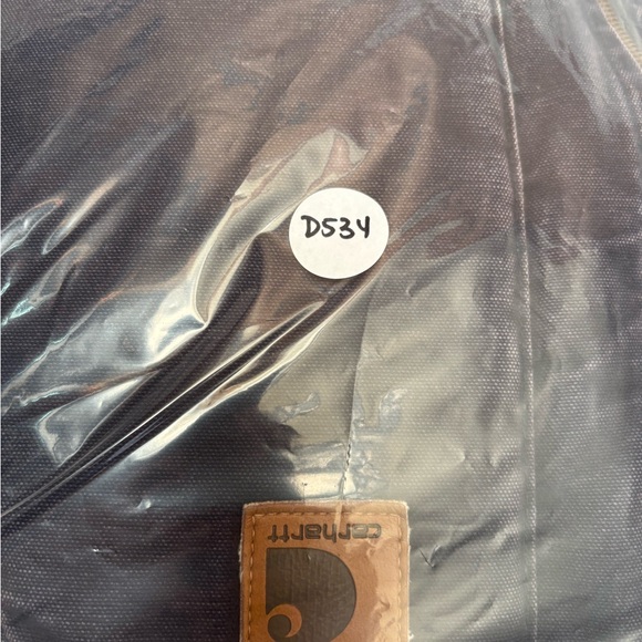 Vintage Carhartt Vest Mens Size Large V52 MDT Navy Blue Faded Zip Up RARE - Picture 13 of 16